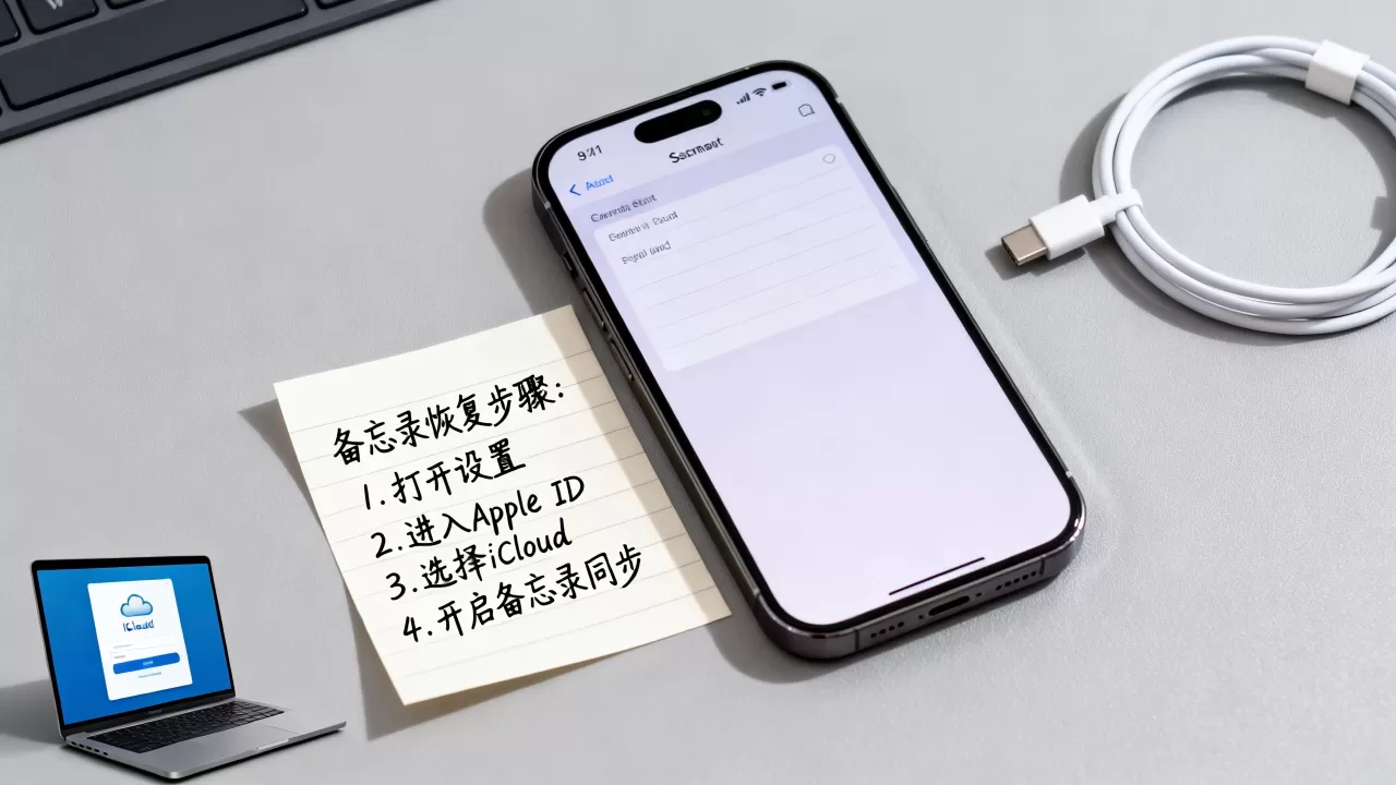 iphone删除的备忘录怎么恢复，iphone备忘录删除后怎么找回