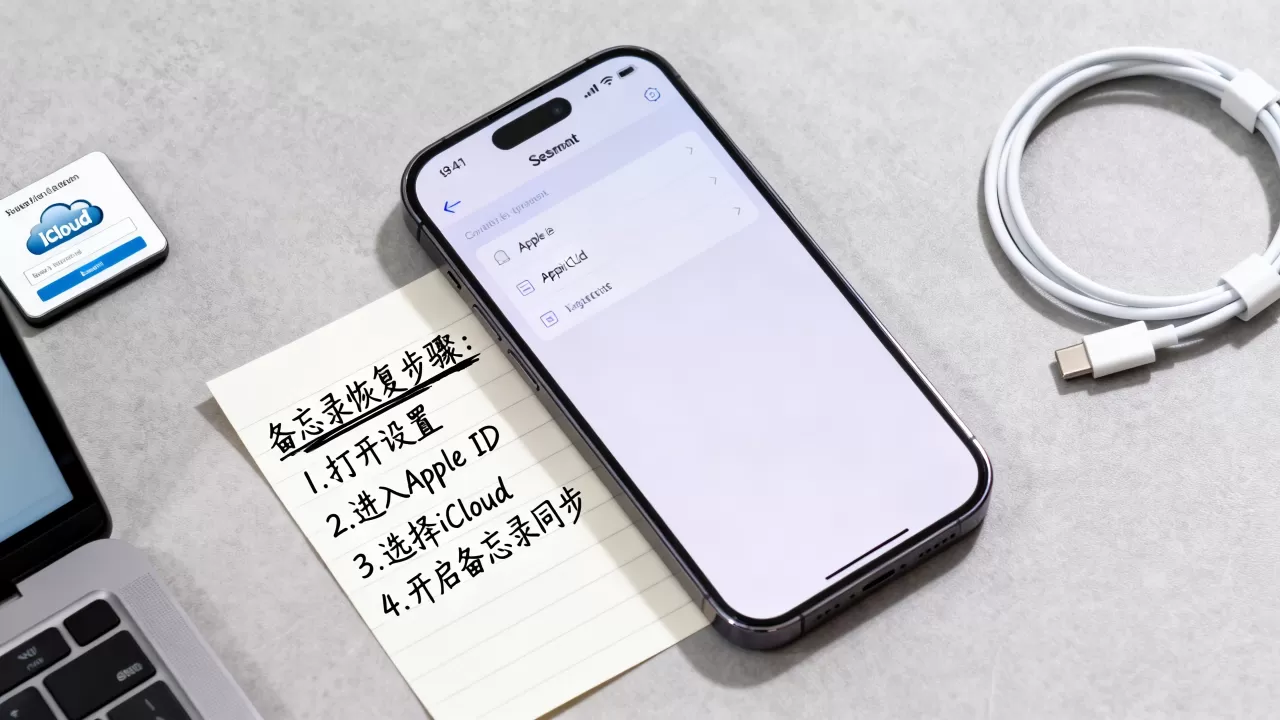 iphone删除的备忘录怎么恢复，iphone备忘录删除后怎么找回