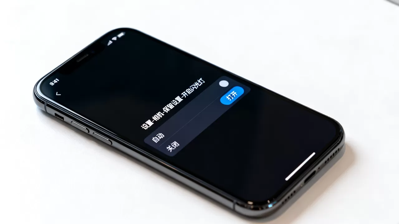 iphone屏幕闪光灯怎么设置方法，iphone相机闪光灯开启教程