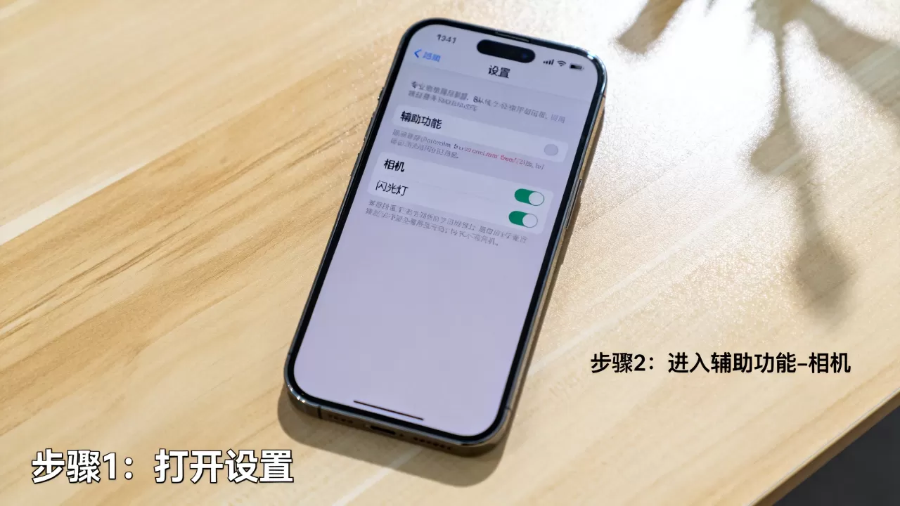 iphone屏幕闪光灯怎么设置，iPhone屏幕闪光灯设置方法