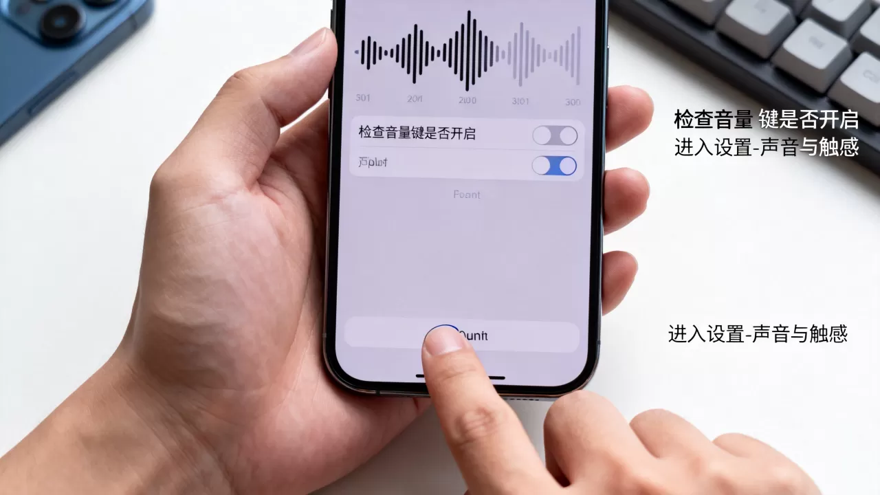iphone没静音没有声音怎么办，iphone突然没声音
