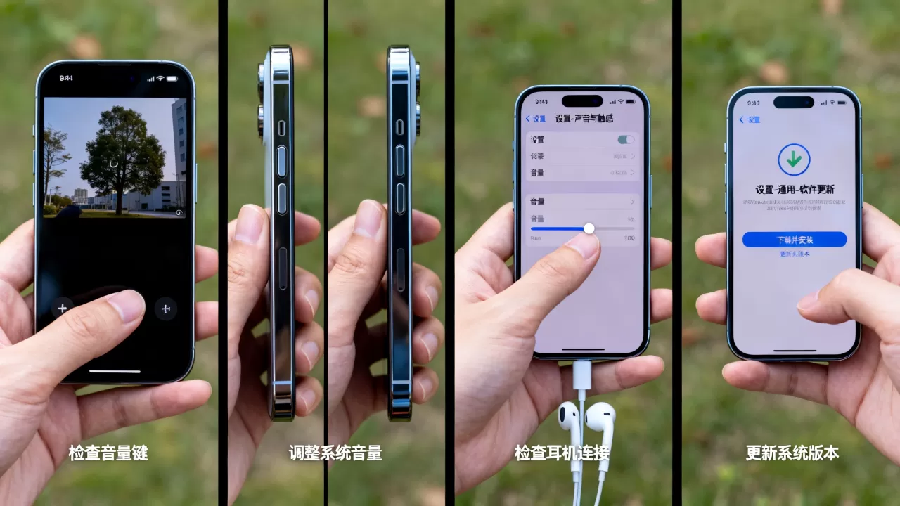 iphone看视频没声音了怎么办啊，iphone视频播放无声解决方法