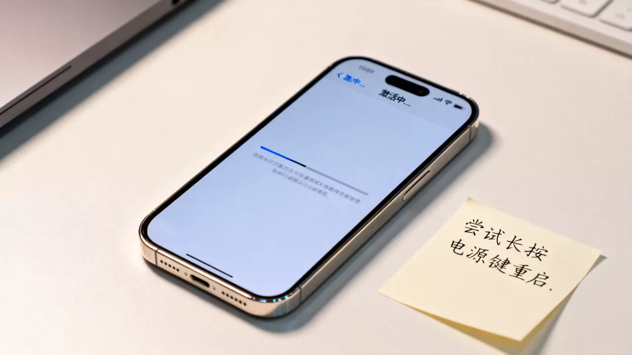 iphone激活死机怎么办，iphone激活后卡死重启