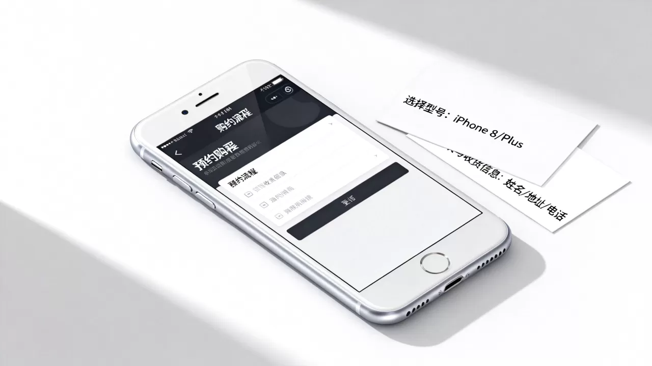 iphone8怎么预约，iphone8预约购买流程
