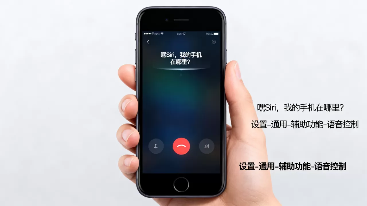 iphone7怎么语音找手机，iphone7如何语音定位查找