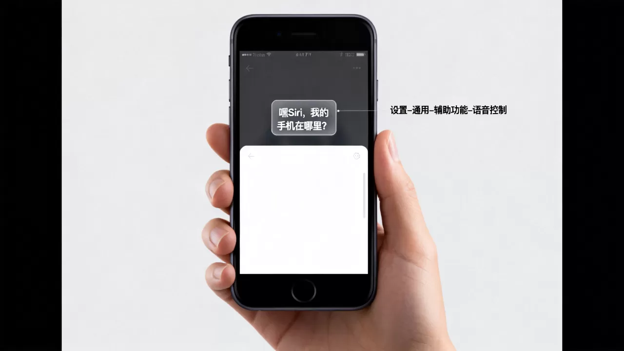 iphone7怎么语音找手机，iphone7如何语音定位查找
