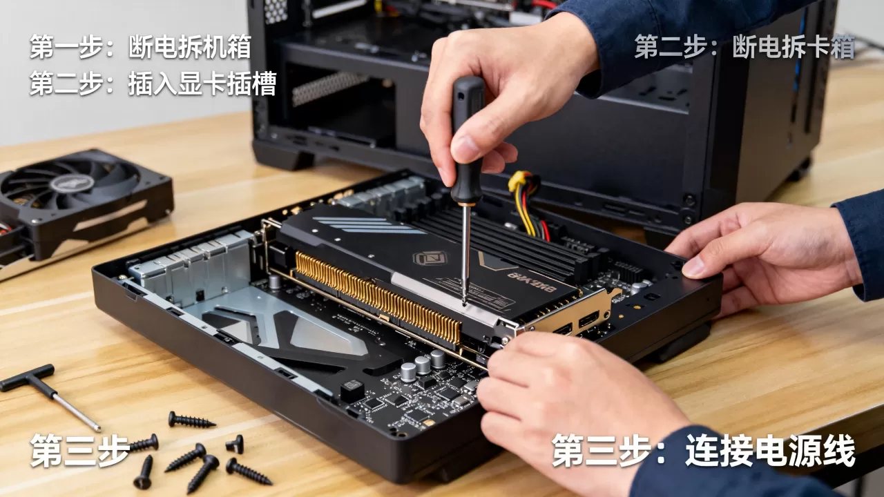 电脑装显卡用设置方法，显卡驱动怎么安装