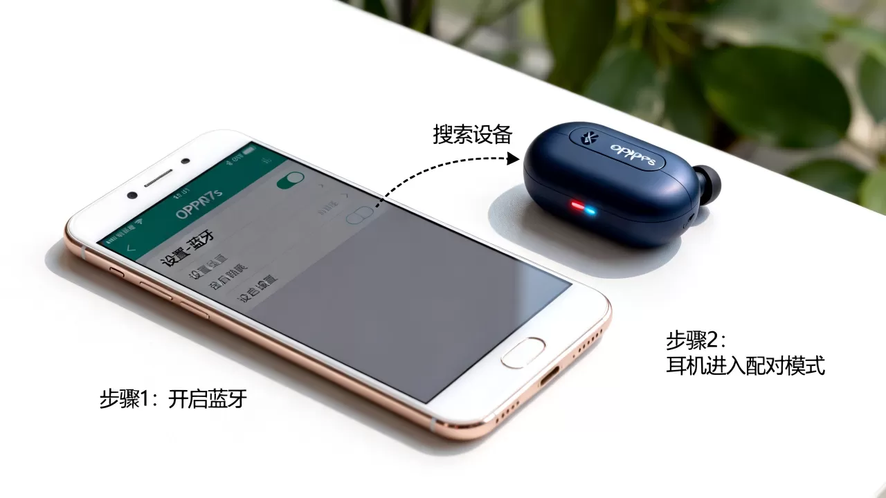 OPPOR7s扫描不到蓝牙耳机怎么办，手机连不上蓝牙怎么解决