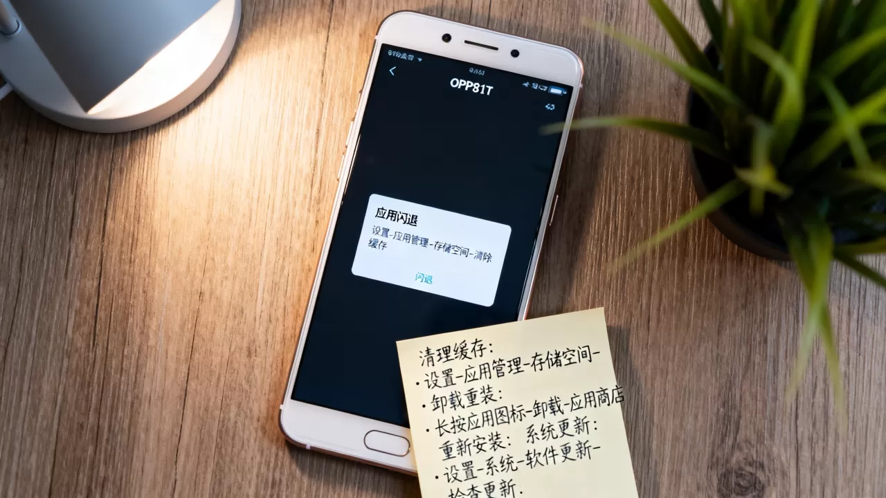 OPPOR821T为什么软件打不开，手机应用闪退解决办法