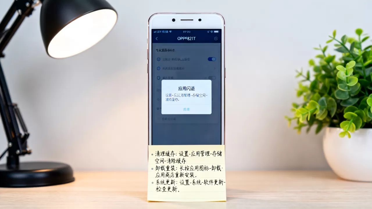 OPPOR821T为什么软件打不开，手机应用闪退解决办法