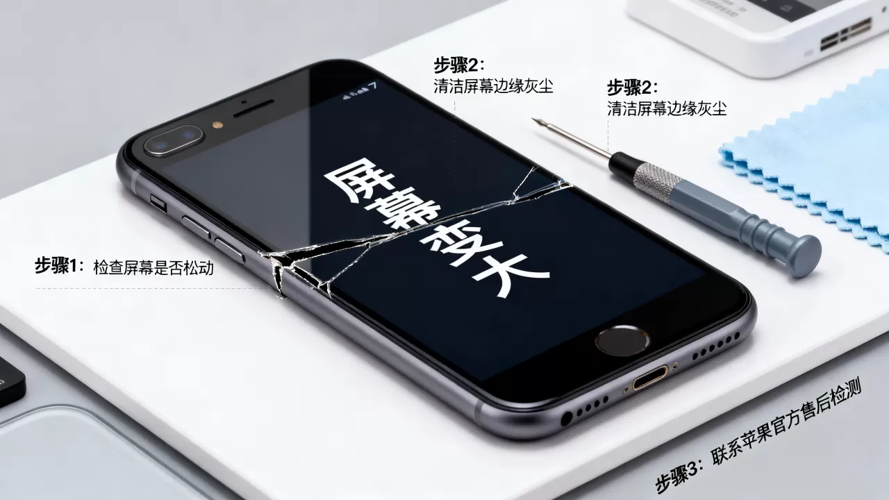 iphone7屏幕变大怎么办，iphone7屏幕变大解决方法