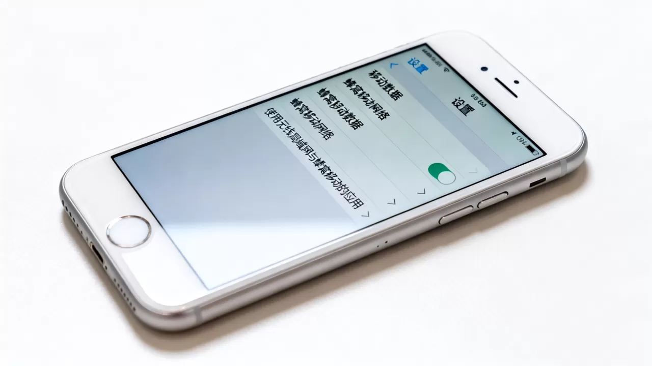 iphone6怎么上移动网络，iphone6设置移动数据上网教程
