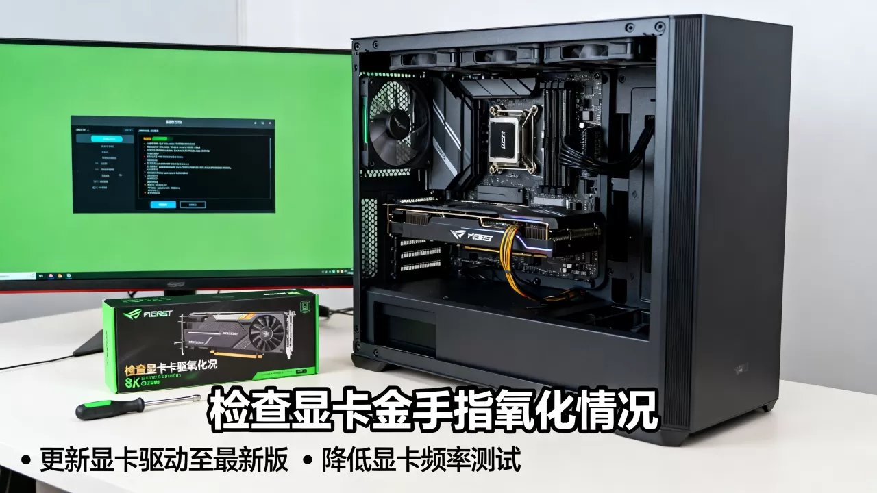 安装显卡后电脑卡屏怎么办，电脑卡顿死机