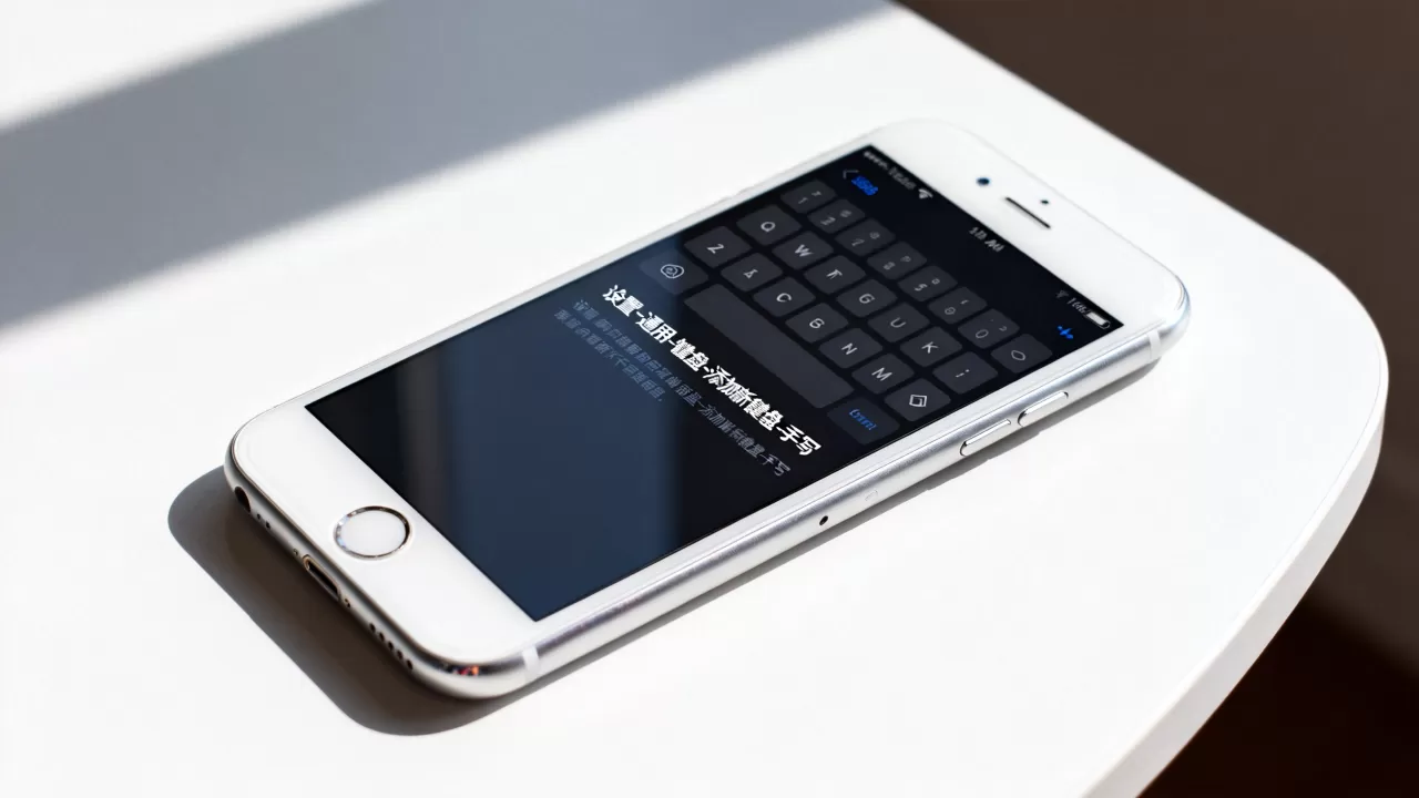 iphone6怎么没有手写输入法，iphone6不支持手写输入怎么办