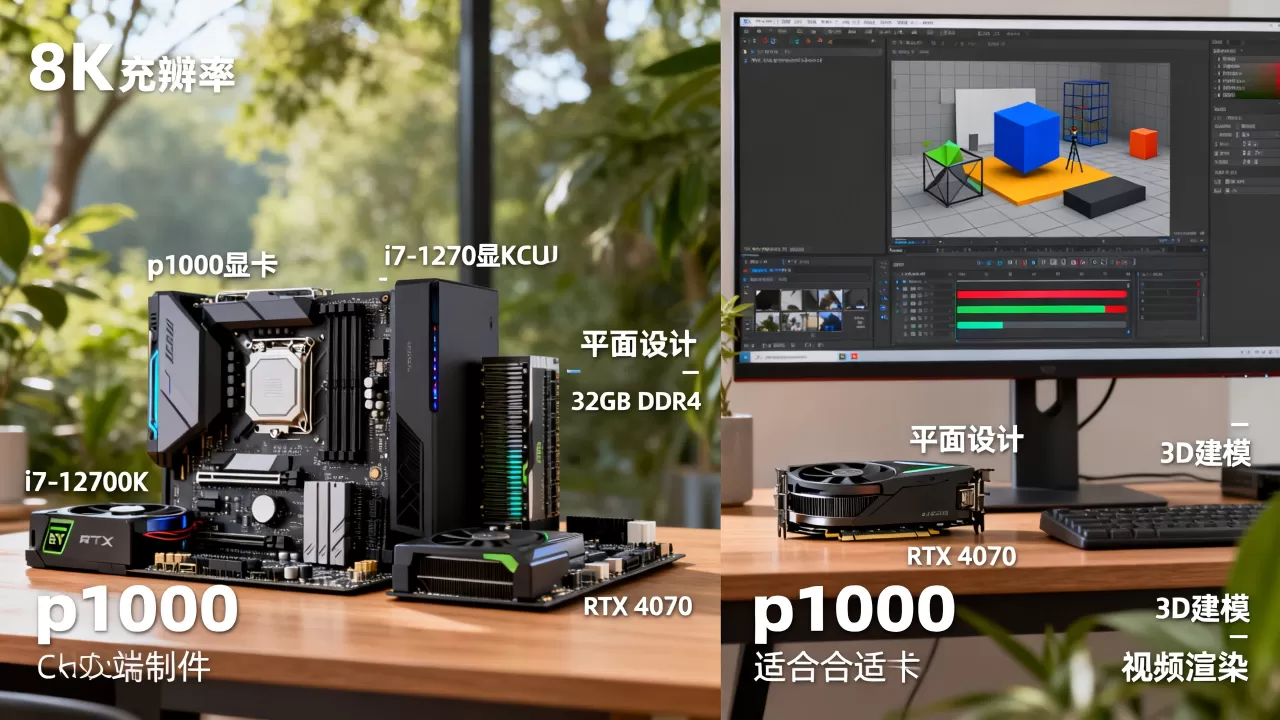 p1000显卡电脑配置，p1000显卡适合什么工作