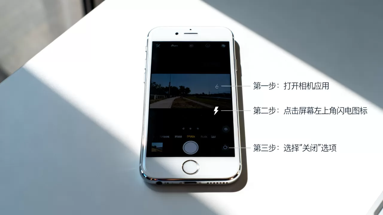 iphone6怎么关闪光灯，iPhone6关闭闪光灯的正确方法