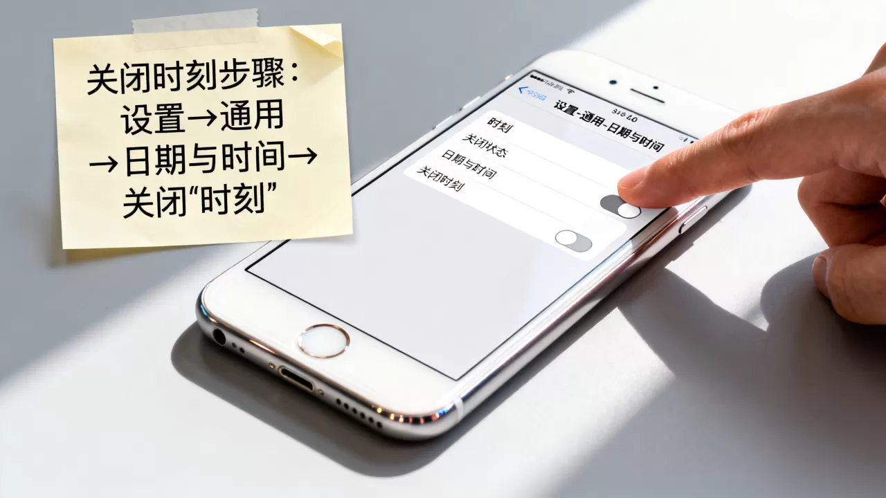 iphone6时刻怎么关，iphone6时刻表关闭方法