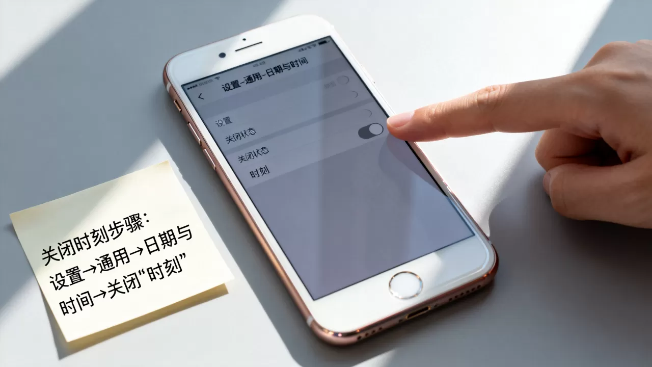 iphone6时刻怎么关，iphone6时刻表关闭方法