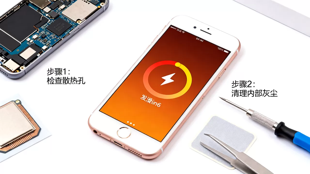 iphone6发烫怎么修理，iphone6发烫严重怎么办