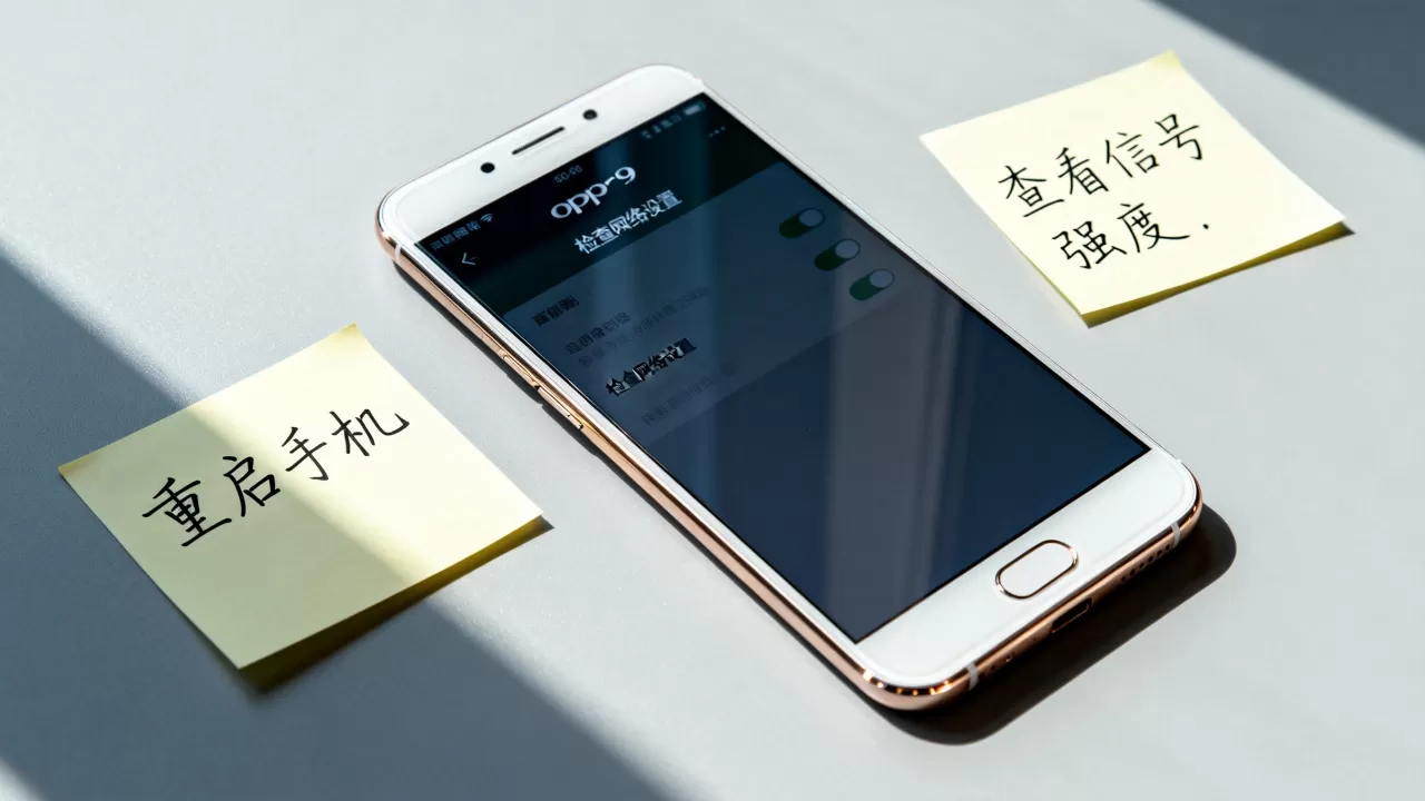 OPPOR9为什么开不了网，手机无法连接网络的解决方法