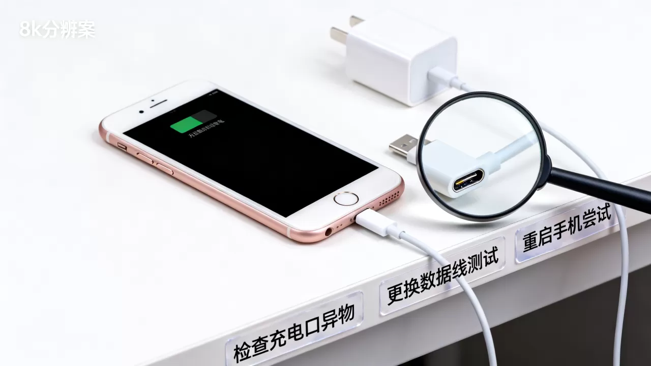 iphone6s充不进去电是怎么回事，iphone6s充电没反应怎么解决