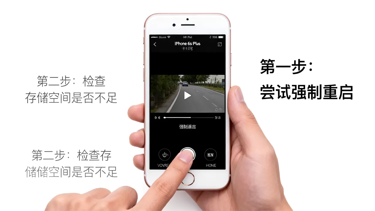 iphone6s plus视频死机怎么办，苹果手机播放视频卡死解决方法