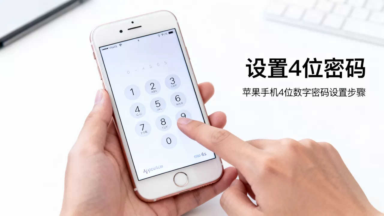 iphone6s 4位密码怎么设置，苹果手机怎么设置4位数字密码
