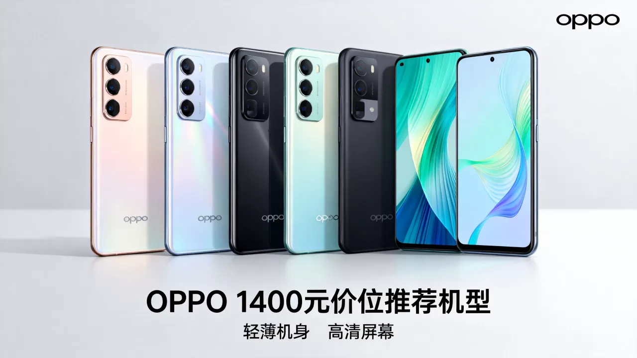OPPO1400的是什么手机，OPPO1400元价位手机推荐
