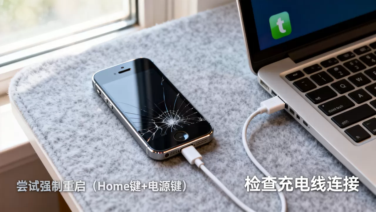 iphone5s突然开不了机怎么办，苹果手机无法开机修复