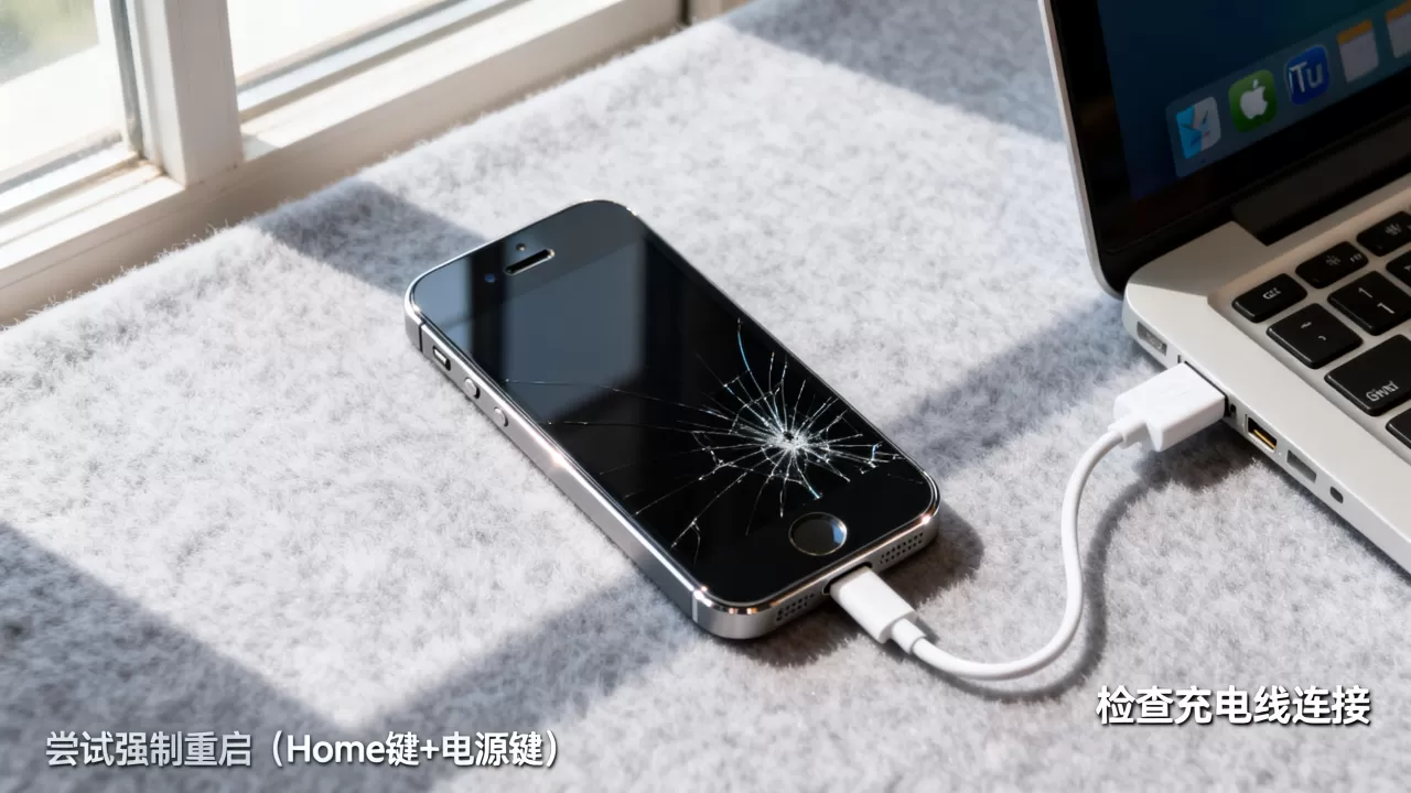 iphone5s突然开不了机怎么办，苹果手机无法开机修复