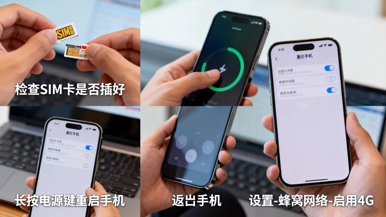 iphone没有4g信号怎么回事，iphone无4g信号解决方法
