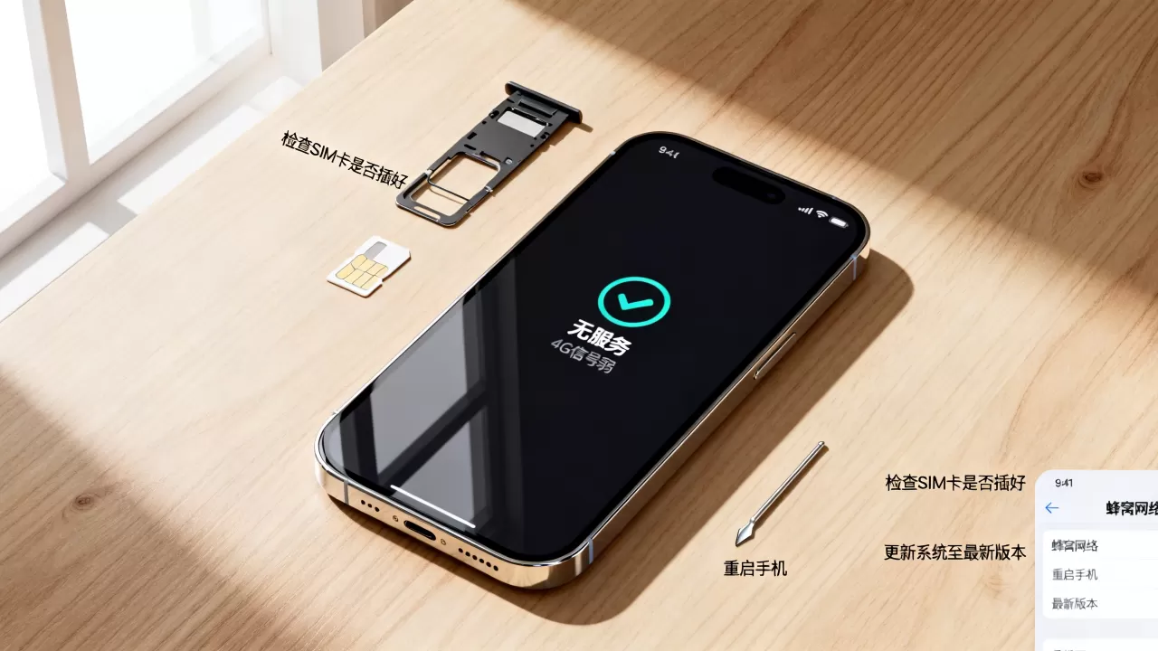 iphone没有4g信号怎么办，iphone手机无4g信号解决方法
