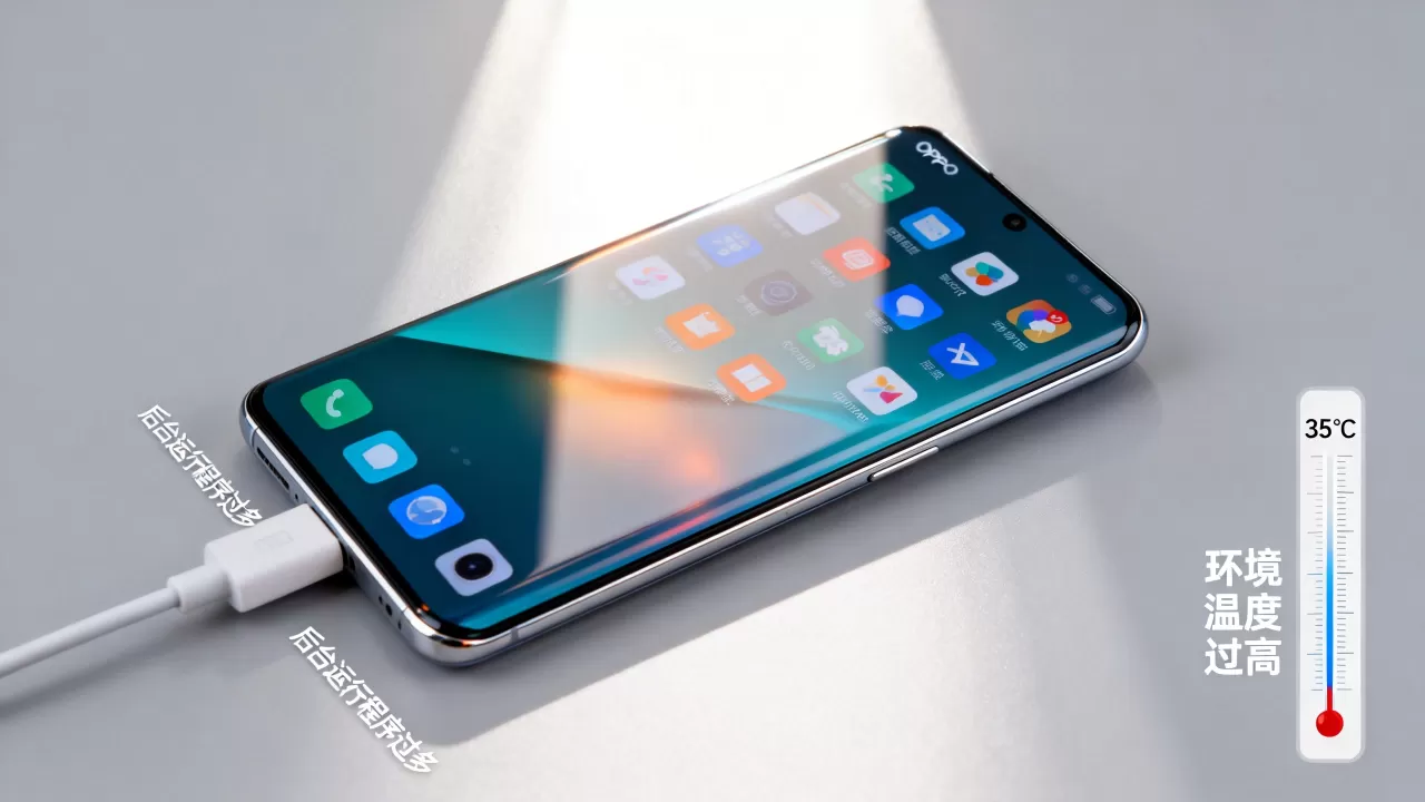OPPO手机为什么发烫，手机发热严重怎么办