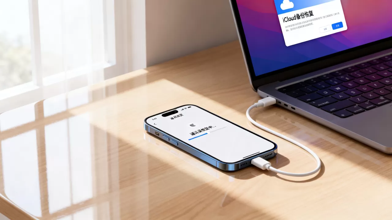 iphone电话通讯录没了怎么办啊，苹果手机通讯录恢复方法