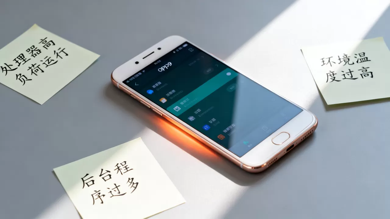 OPPO R9为什么老是起热，OPPO R9手机发热严重原因