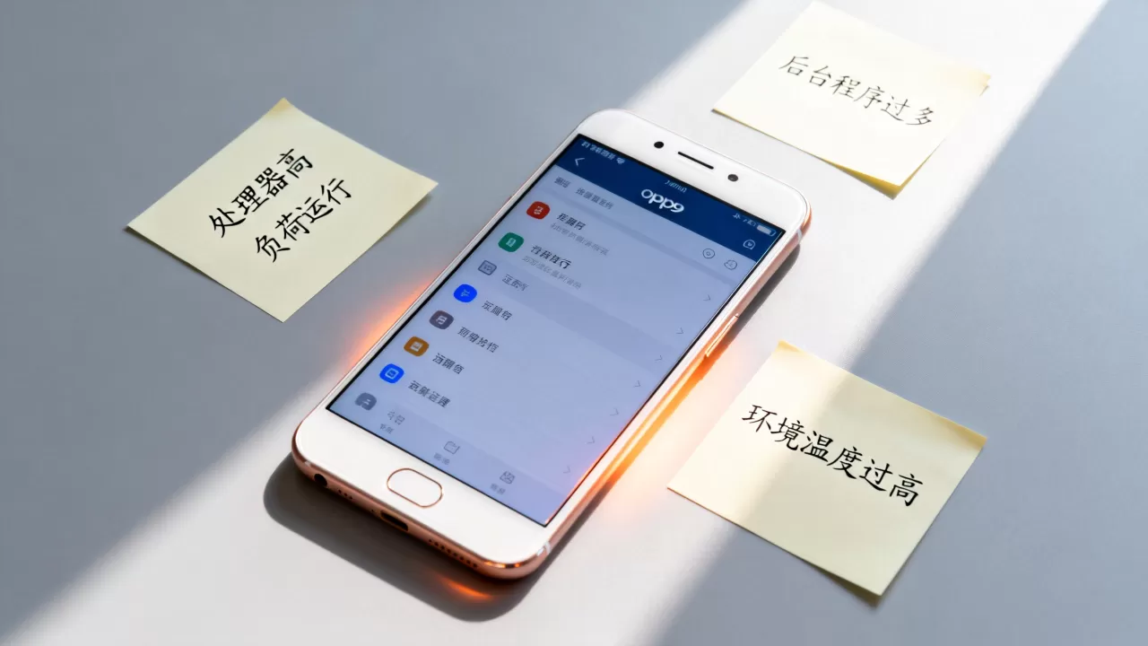 OPPO R9为什么老是起热，OPPO R9手机发热严重原因