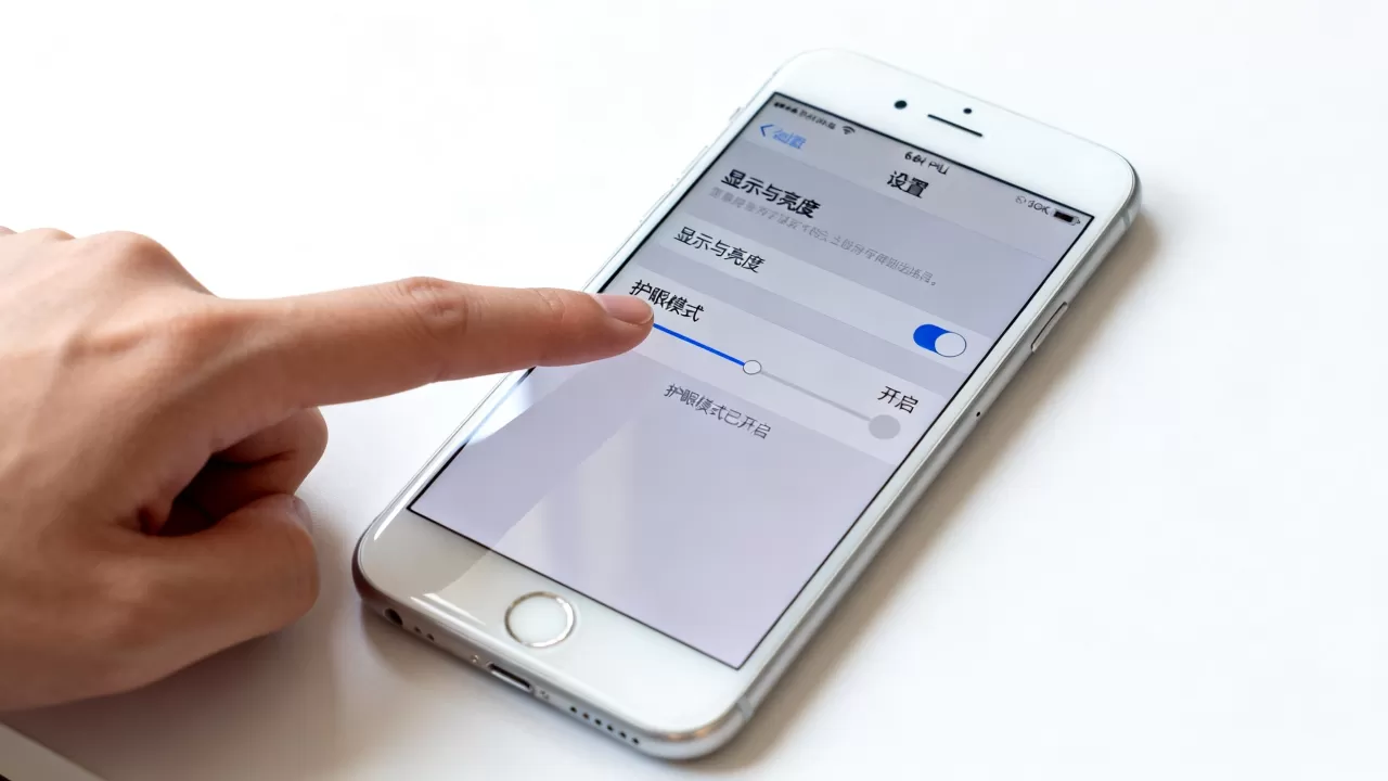 iphone 6p护眼模式怎么设置，iphone6plus护眼模式开启方法