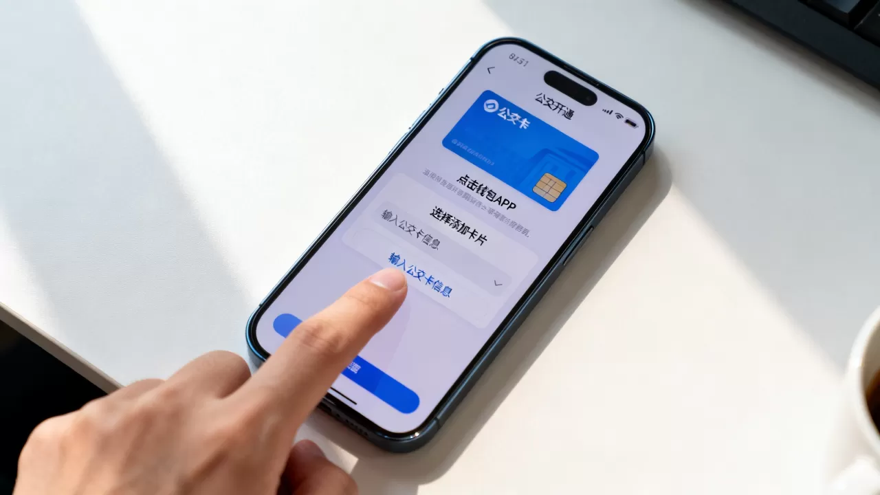 怎么用iphone坐公交车，iphone公交卡开通教程