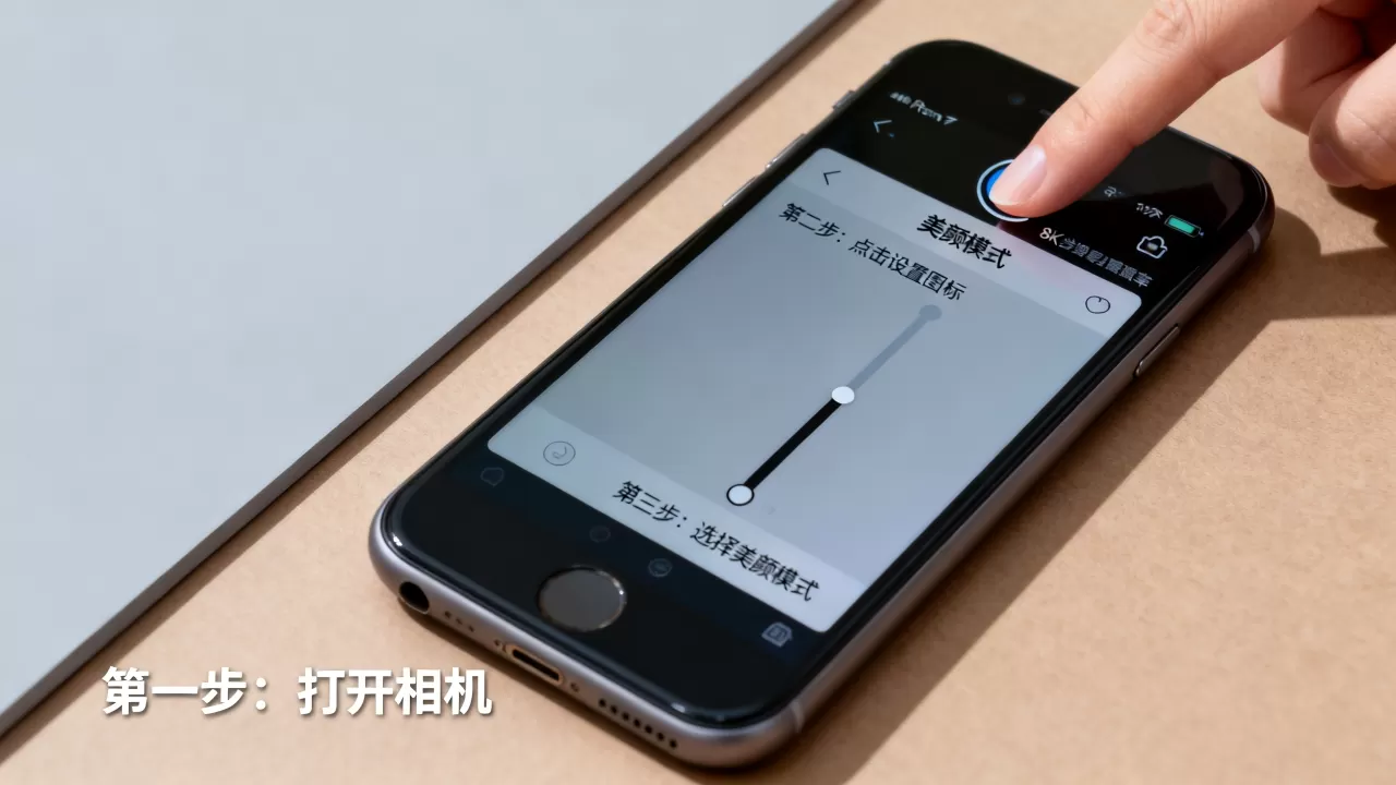 怎么让iphone7自动美颜，iPhone7相机美颜设置教程