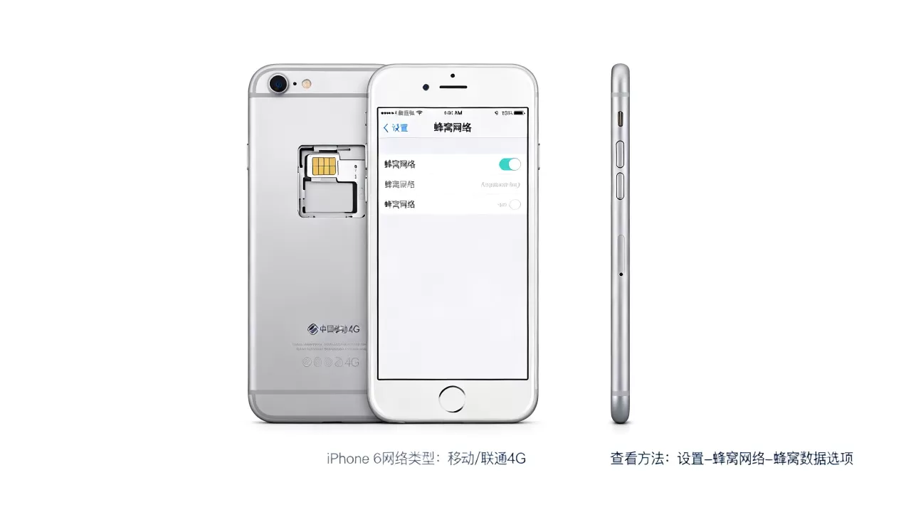 怎么看iphone6是什么网，iphone6支持什么网络