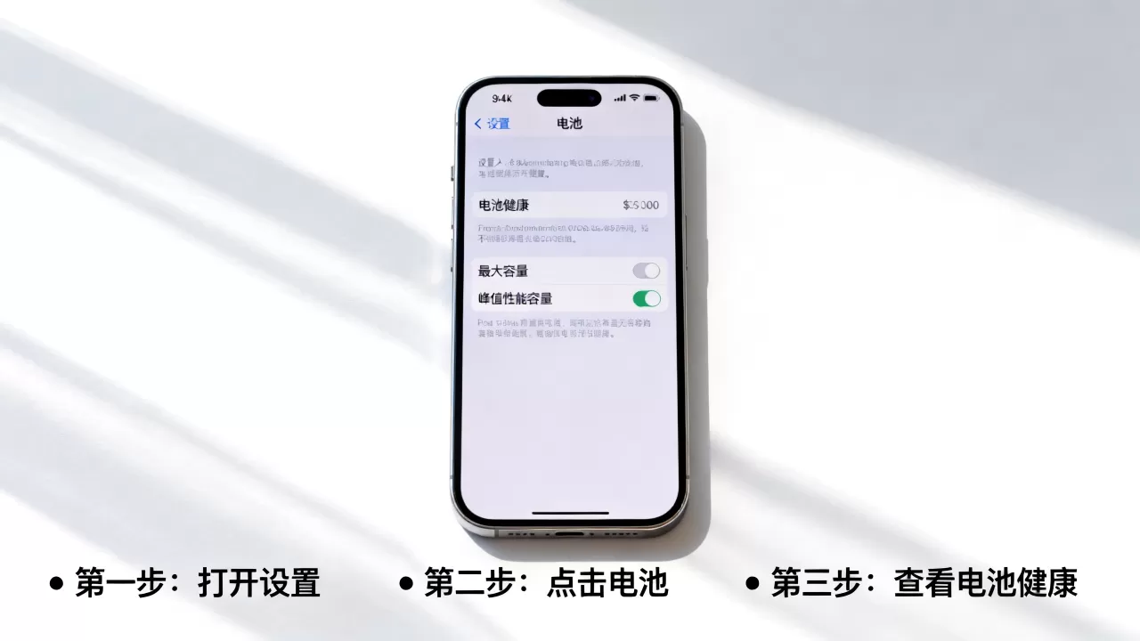 怎么查看iphone电池循环次数，iphone电池健康度查看方法