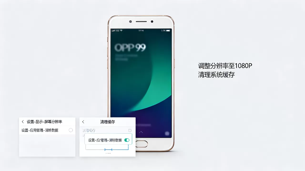 OPPOR9锁屏为什么模糊，OPPO R9手机锁屏画面模糊不清怎么解决