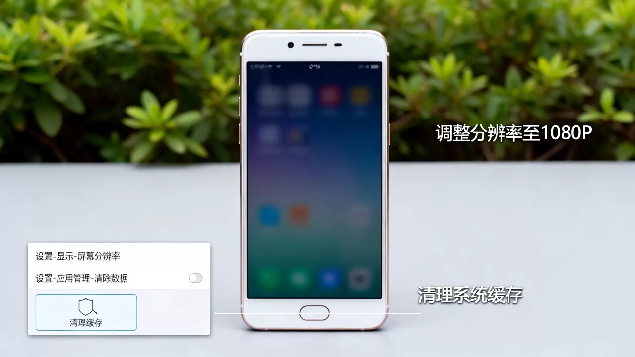 OPPOR9锁屏为什么模糊，OPPO R9手机锁屏画面模糊不清怎么解决