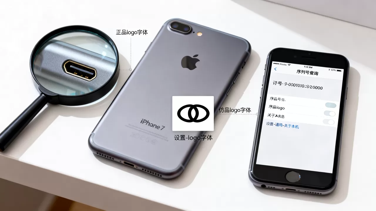 iphone7怎么查是不是正品，苹果7真伪鉴别