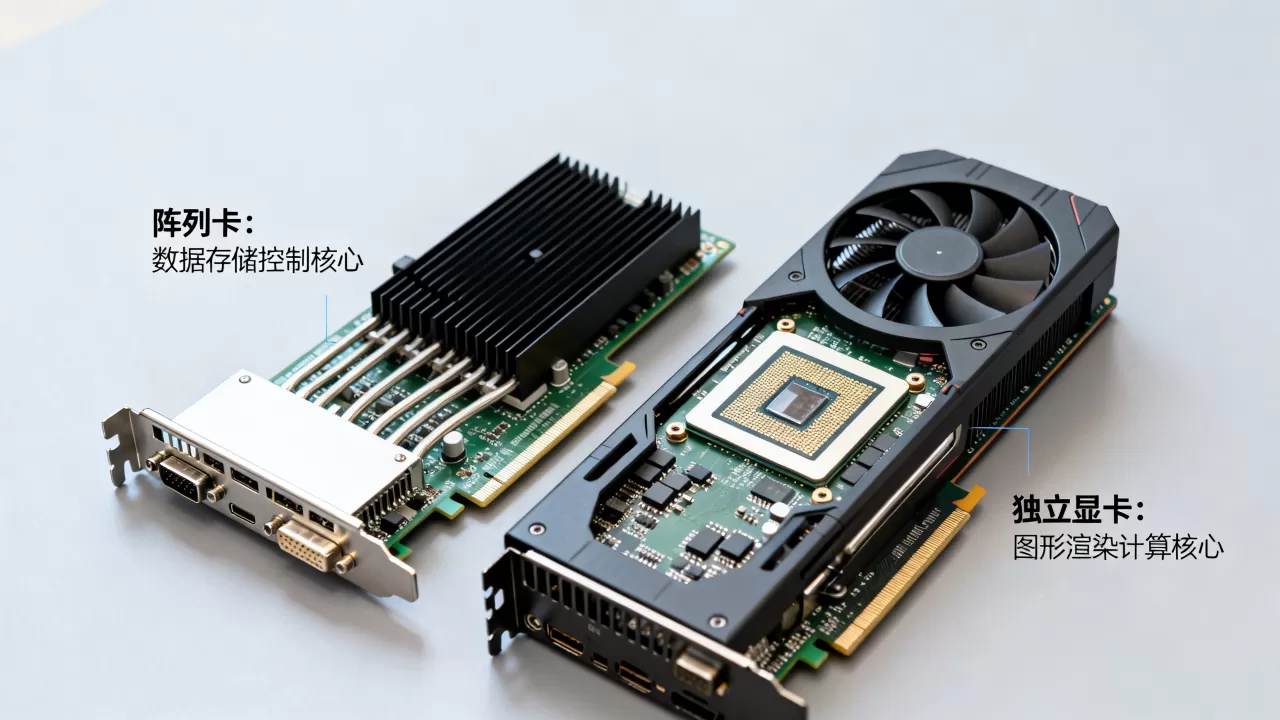 阵列卡与独立显卡有什么区别？阵列卡是什么