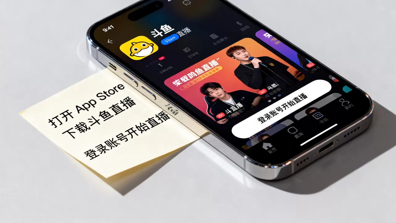 iphone怎么斗鱼直播软件，苹果手机斗鱼直播怎么弄