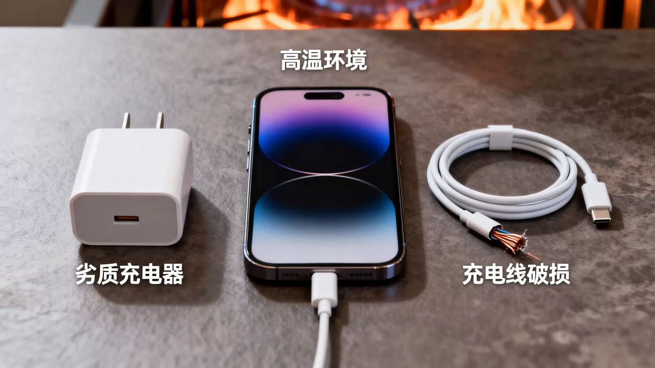 iphone怎么充电会爆炸，iPhone充电爆炸原因