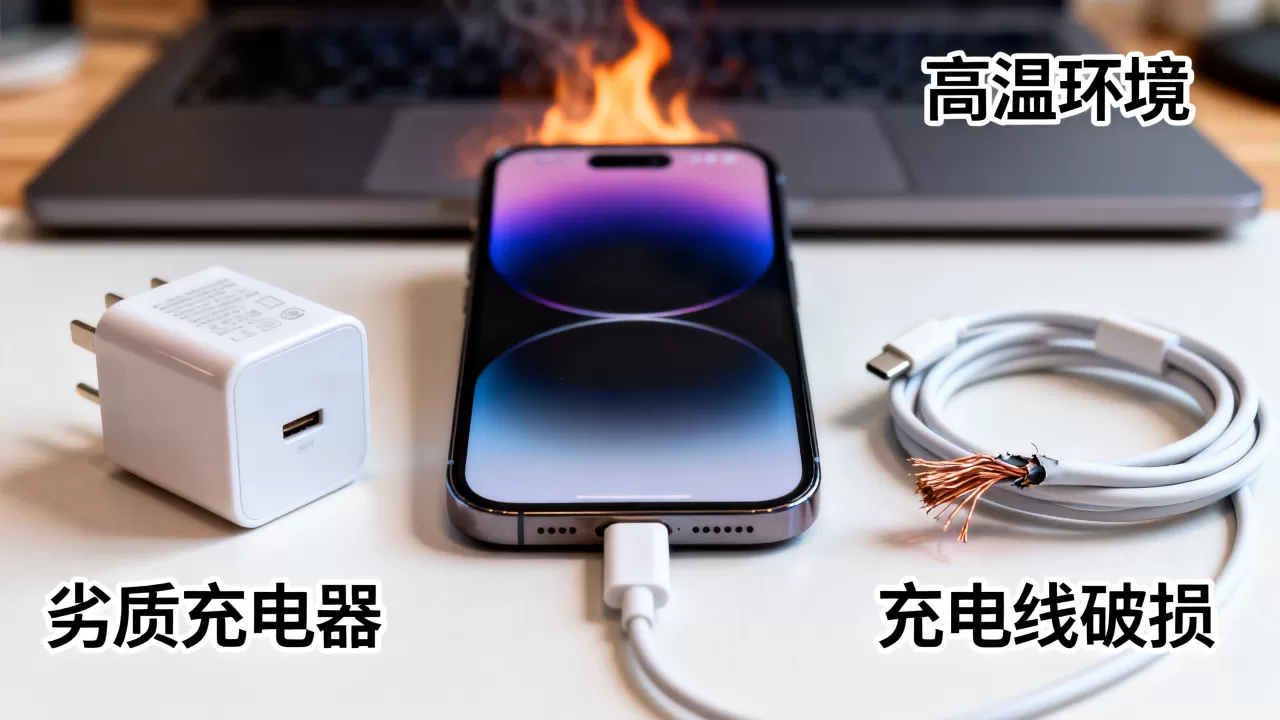 iphone怎么充电会爆炸，iPhone充电爆炸原因