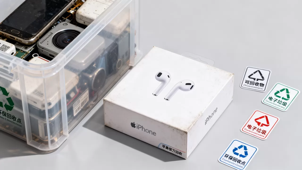 iphone耳机包装盒怎么办，废旧电子产品回收渠道