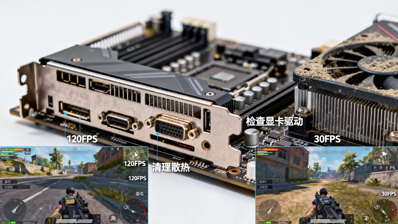 电脑显卡玩游戏快，电脑显卡玩游戏卡顿怎么办